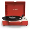 Image de Victrola Tourne Disques Compatible Bluetooth 33 / 45 / 78 Tours Modèle Re-Spin Rouge