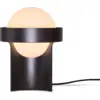 Image de Lampe de table en aluminium gris fumé Loop - Tala