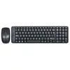 Image de Logitech Pack clavier souris sans fil - Noir