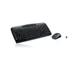 Image de Logitech Pack clavier souris sans fil - Noir