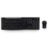 Image de Logitech Pack clavier souris sans fil - Noir