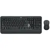 Image de Logitech Pack clavier souris sans fil - Noir