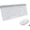 Image de Logitech Pack clavier souris sans fil - Blanc