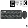 Image de Logitech Pack clavier souris sans fil - Gris