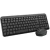 Image de Logitech MK250 pack clavier souris - Gris