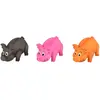 Image de FLAMINGO-Jouet Chien - Flamingo Cochon en latex x1 - 11 x 6,5 x 5 cm - coloris aléatoire
