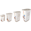 Image de Conteneur alimentaire pour chien rectangle Flamingo June Blanc 19x24x32 cm 518985