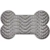 Image de Tapis à lécher pour chien Flamingo Yummee Gris 29,8x17,5x2,5 cm 520214