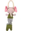 Image de Jouet pour chien avec corde Flamingo Britty Éléphant Vert 18x10x43 cm 523621