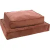 Image de Coussin pour chien rectangle Flamingo Reno Marron 100x70x16 cm 522822