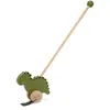 Image de Jouet a pousser en bois - Mr Dino