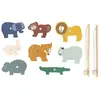 Image de Jeu de Pêche Animaux Bois