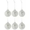 Image de Paris Prix Boules de Noël - 8 cm Argent