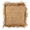 Image de Coussin Déco Raphia 45x45cm Naturel