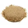 Image de Paris Prix Coussin Déco Raphia 62 cm - Naturel