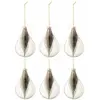 Image de Paris Prix Boules de Noël Plumes 11cm Transparent