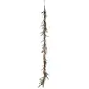 Image de Guirlande de Noël Plumes Déco 160 cm - Argent
