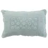 Image de Paris Prix Coussin Dentelles - Bleu 30x50 cm