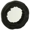 Image de Miroir Mural Déco en Bois Jenny 42cm Noir
