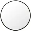 Image de Paris prix Miroir mural rond Matazo - Noir mat