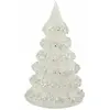 Image de Sapin de Noël Paillettes 21 cm - Blanc