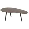 Image de Table Basse Design Goutte 89cm Marron