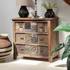 Image de Mes Commode 3 tiroirs en bois recyclé - Marron