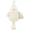 Image de Statuette Déco Père Noël Pochon 38cm Blanc