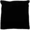 Image de Coussin Tissé en Cuir Coleman 45x45cm Noir