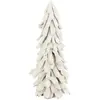 Image de Sapin de Noël à Poser Bois Flotté 70cm Blanc