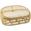 Image de Canapé 2 Places Rotin & Coussin Lise 137cm Naturel