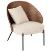 Image de Paris prix Fauteuil lounge design - Marron