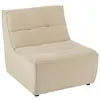 Image de Module Canapé Matelassé Grid 97cm Beige