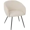 Image de Chaise Design Wales 75cm Ivoire