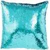 Image de Coussin Déco Réversible Sequin 45x45cm Bleu & Mauve