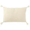 Image de Coussin Déco à Pompons Marea 40x60cm Crème