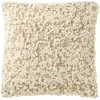Image de Coussin Bouclette Elvia 45x45cm Camel & Crème