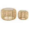 Image de Mes Lot de 2 tables basses rondes - Naturel
