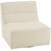 Image de Paris prix Fauteuil pivotant cosy - écru