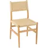 Image de Chaise Corde en Bois Lap 87cm Naturel