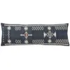 Image de Coussin Déco en Coton Ethique 35x100cm Bleu Foncé