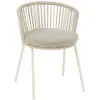 Image de Chaise Design Corde Toa 75cm Gris