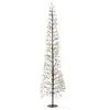 Image de Sapin à LED en Métal Grady 240cm Noir