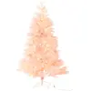 Image de Sapin de Noël Artificiel 400 LED Pampa 210cm Rose Clair