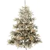 Image de Sapin de Noël Artificiel 420 LED Barton 240cm Vert