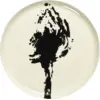 Image de Assiette de service blanche avec artichaut noir Feast - Serax