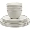 Image de Set de vaisselle 12 pièces en porcelaine ivoire Cena - Serax