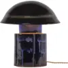 Image de Lampe de table en grès vitré bleu foncé 36,5x40cm John - Serax