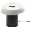 Image de Lampe de table en grès vitré blanc et noir 27x22,5cm Celine N°1 - Serax