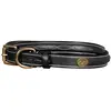 Image de Collier pour chien avec surpiqure décorative Dy'on Noir S DC31BBL45